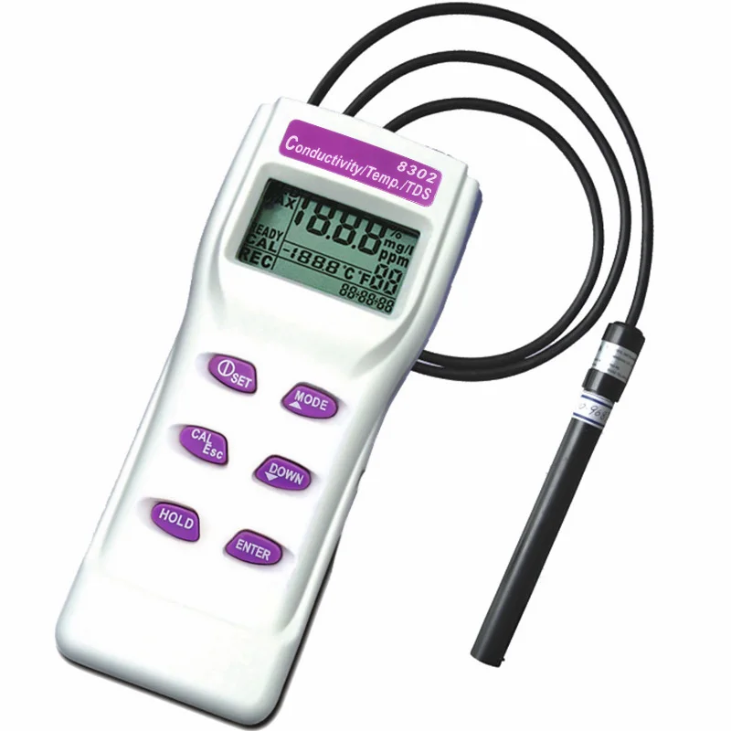 AZ8302 industrial portable water tds/conductivity meter temperature thermal conductivity meter