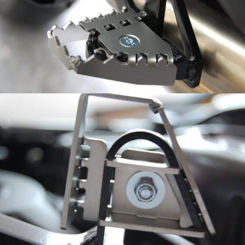 Motorcycle Rear Foot Pegs Brake Pedal Expand For BMW F800GS F700GS F650GS Footrests R1200/1250GS Pedals R1200GS R1250GS R1150GS