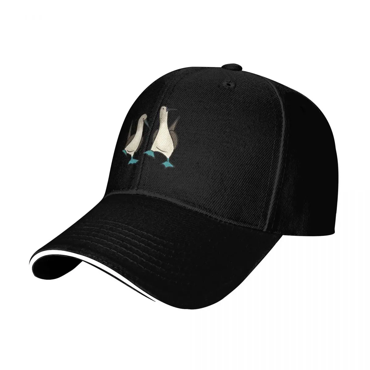 Blue footed booby birds Baseball Cap Contrast Two Tone Brim Snapback Flat Bill Strapback Dad Hat