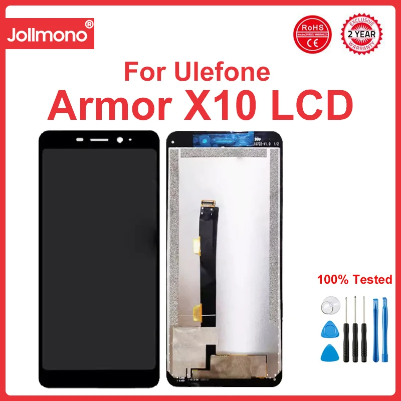 

5.45" For Ulefone Armor X10 Pro X9 LCD Display Touch Screen Digitizer Assembly Replacement Armor X10 X9 Pro LCD Display