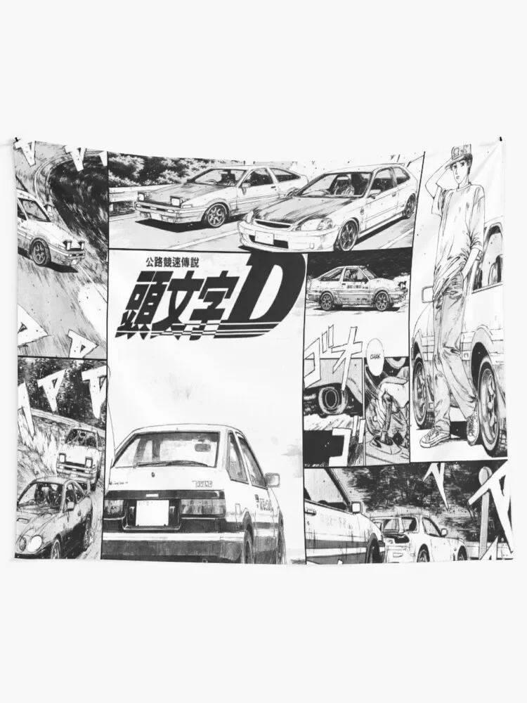 Initial D Tapestry Room Decorator Home Decor Accessories Cute Room Decor Decoration For Bedroom Tapestry