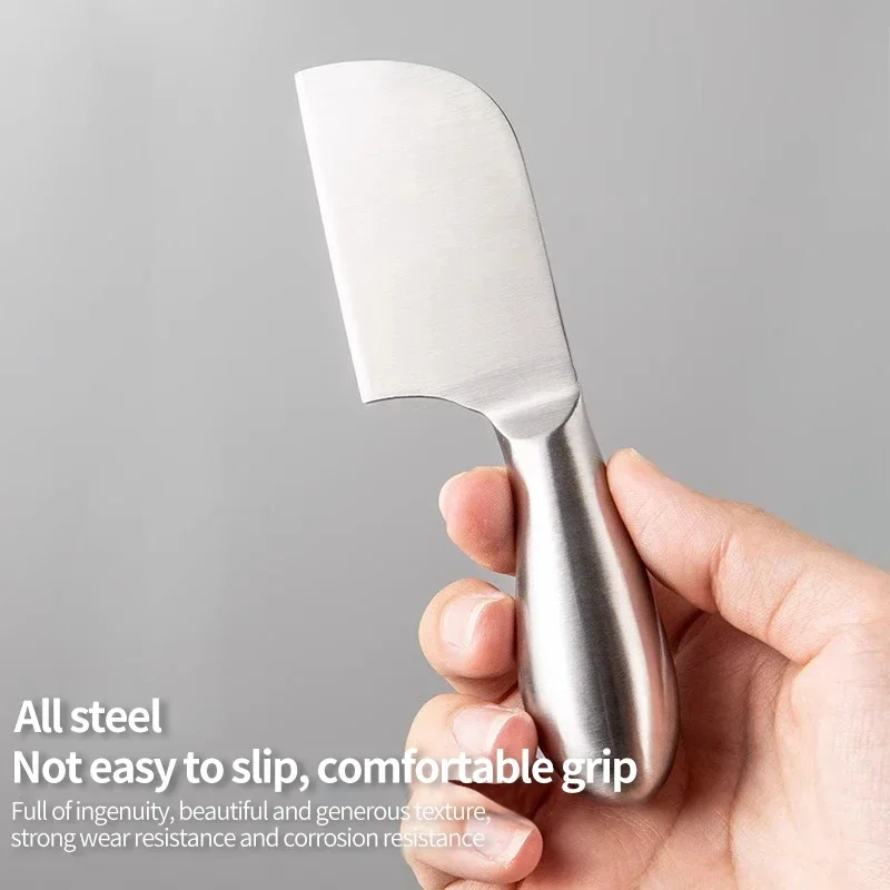 Stainless steel cheese knife Cheese knife six-piece pizza cutting fruit fork Kitchen gadgets Baking knife set