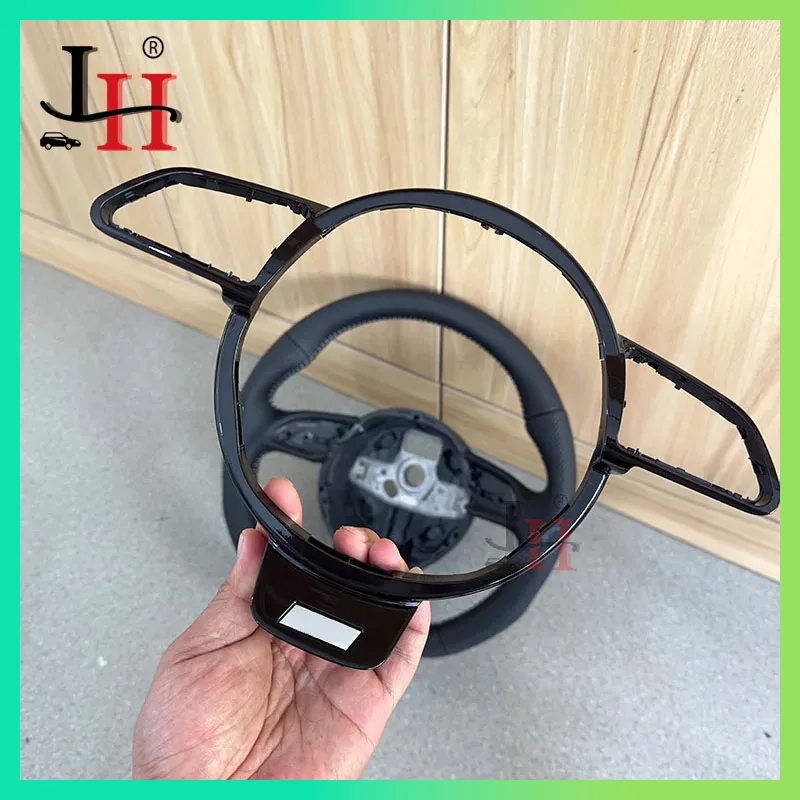 

Suitable For Audi Steering Wheel A3 A4 A5 A6 A7 Q3 Q5 Q7 Fully Perforated Steering Wheel Flat Bottom Sports Steering Wheel