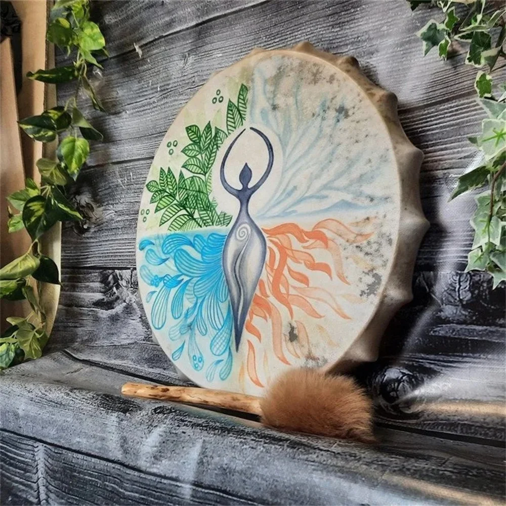 Shaman Drum Siberian Drum Spiritual Music Drum Art Home Decor