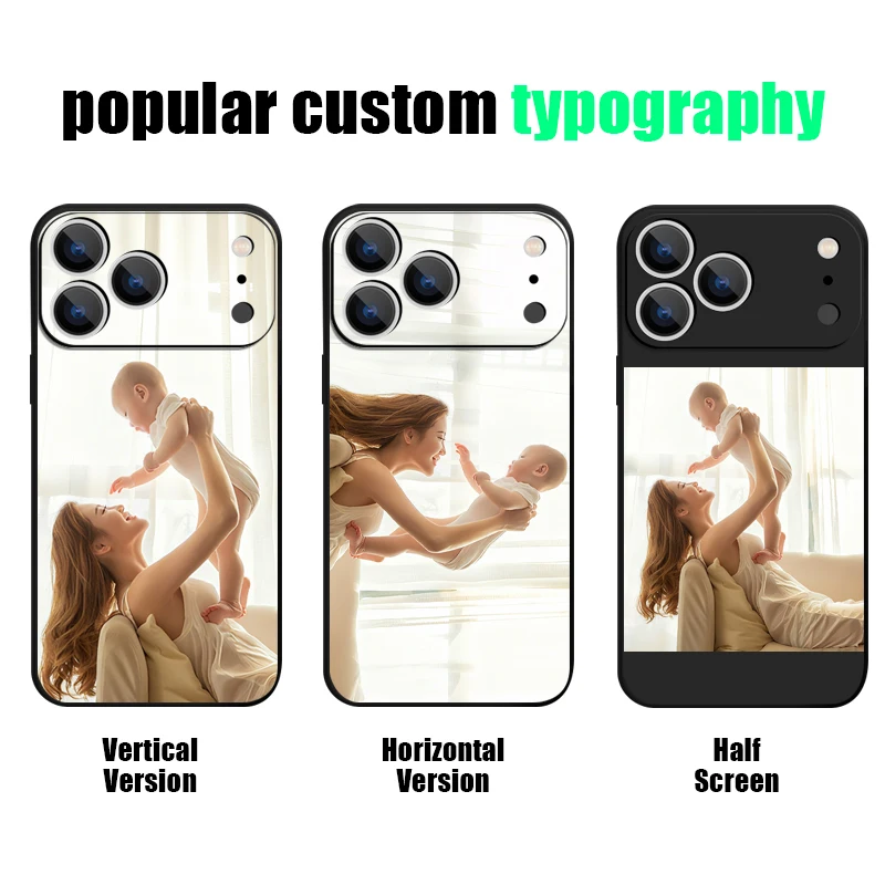 Magnetic Personalized Customized Photo Phone Case For iPhone 17 16 15 14 13 12 Pro Max 17 Pro Air 11 16e For Magsafe Soft Cover