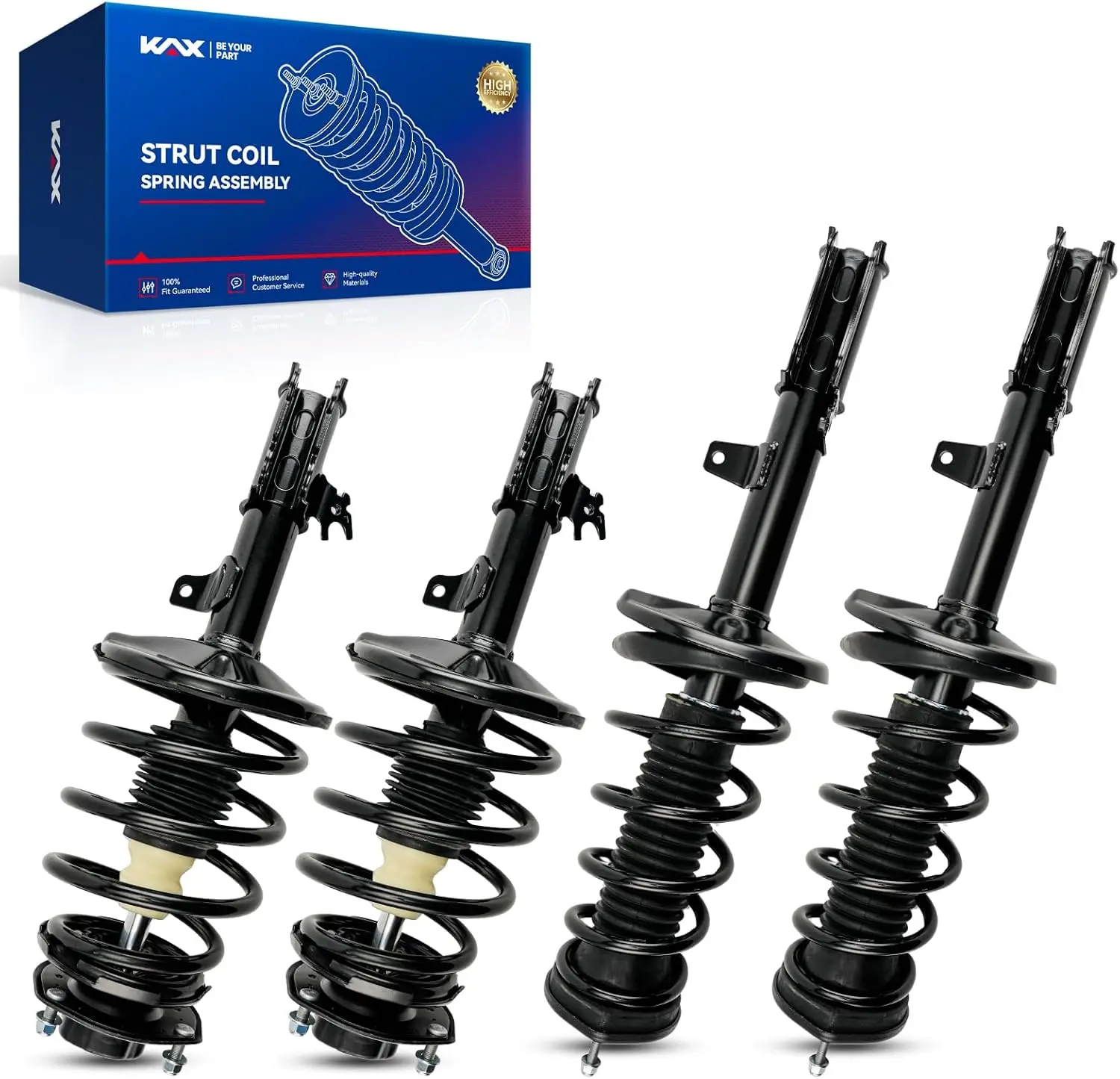 

Front Rear Struts for Toyota Camry 1997-2001, Toyota Solara 1999-2003 Front Rear Shocks Quick Complete Struts Assembly, Replace