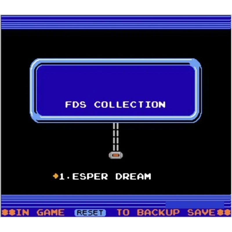 Esper Dream English ( FDS Emulated ) Game Cartridge for NES Console 72Pins Video Game Card