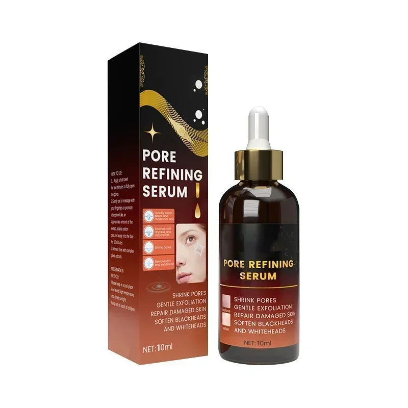 Soro De Encolhimento De Poros, Removedor De Poros, Encolher Apertando, Minimizando, Poros Intensivos, Produtos De Cuidado Da Pele, Tratamento De Acne