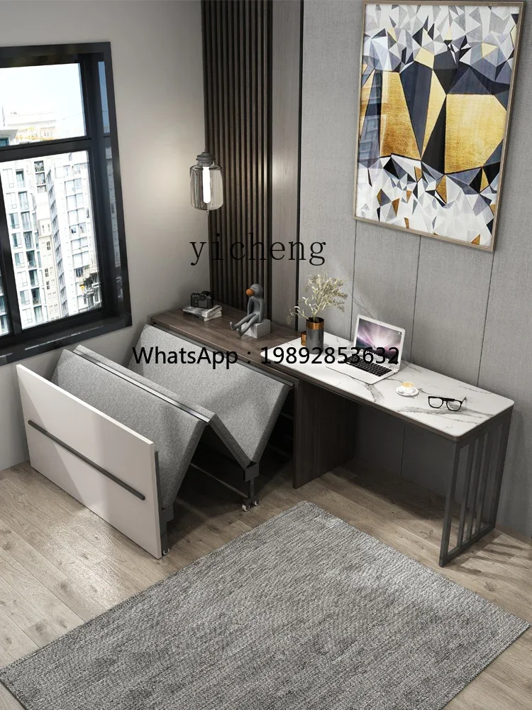 D4-1   Multi-Functional Folding Cinet Bed Small Apartment Home Murphy Bed Oice Lunch Break Wall Bed