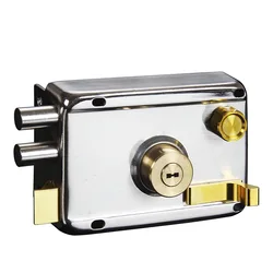 Anti Drilling Door Lock Strong Deadbolt Home Security Universal Exterior Anti-theft Accessory Alloy Steel Multiple Insurance