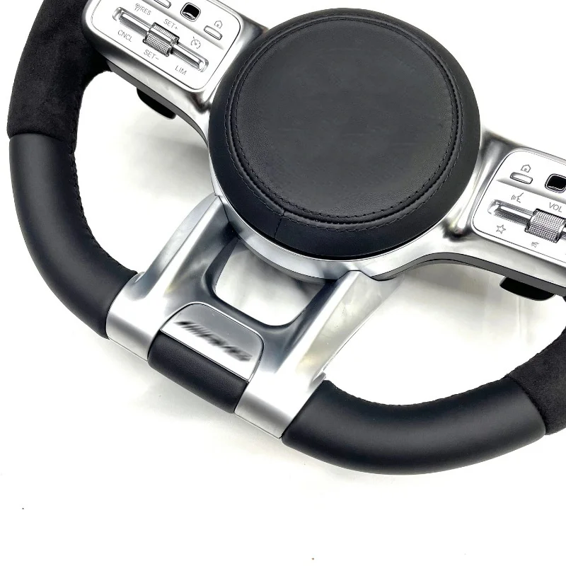 Factory Supply Carbon Fiber Leather for   Car Steering Wheel Perfect Fit for  EGCS  GLE GLE Models