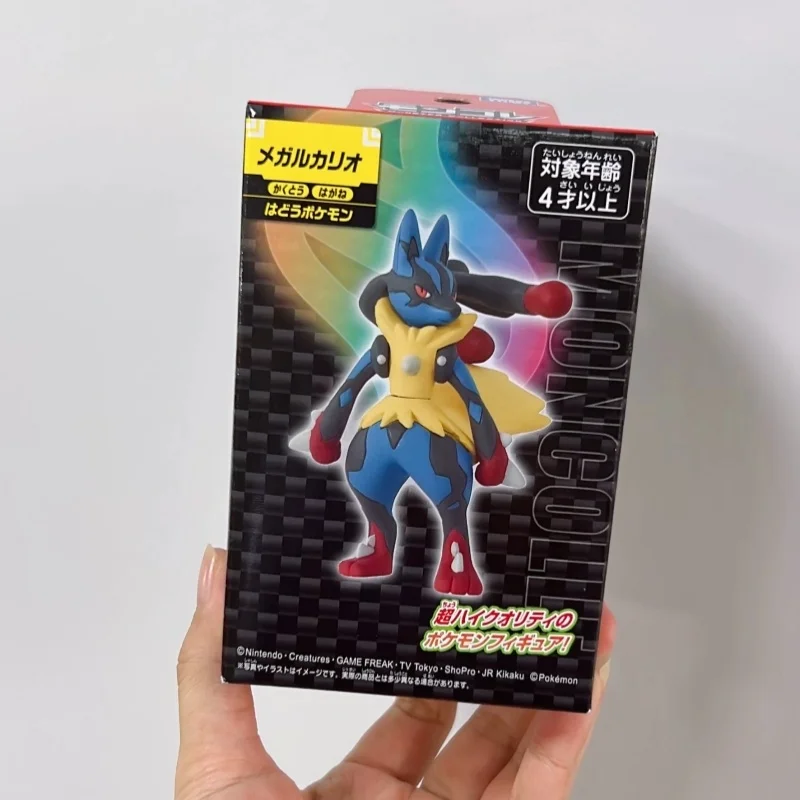 Takara Tomy Pokemon MC Series Mega Evolution Lucario Gengar Gyarados Mewtwo X Character Figure Premium Collectible Model Gift