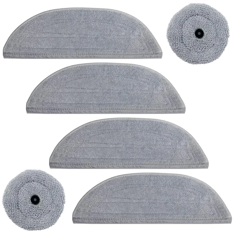 وسادات ممسحة بديلة A83G لـ Roborock S8 Maxv Ultra Vacuum Robot مناديل من الألياف الدقيقة ملحقات قابلة لإعادة الاستخدام حزمة إعادة الملء