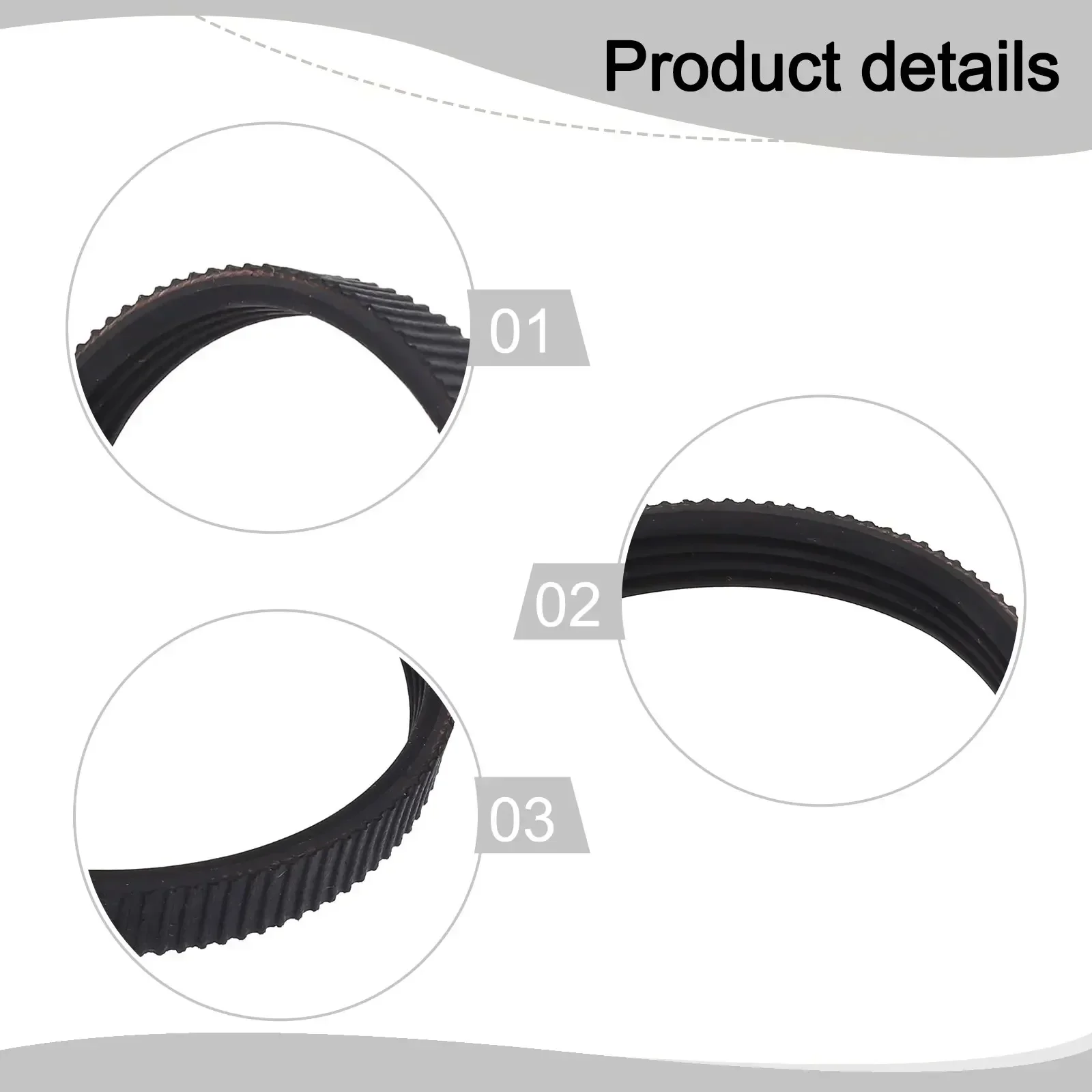 

Get Back to Work with our Black Rubber Planer Drive Belt for F 20A P20ST H55SC P20SBK P20SB Part Number 958718