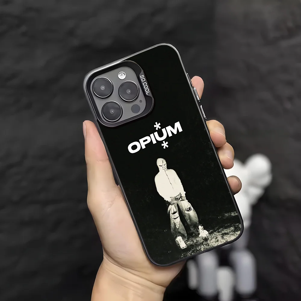 Rapper K-Ken Carson Phone Case For IPhone 17 16 15 14 13 12 11 Pro Max Plus Mini IMD Color Silver Shell