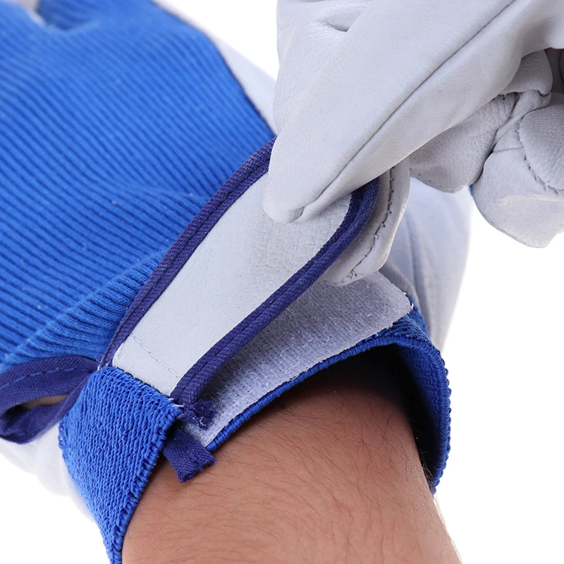 1 Pair Finger Welding Work Gloves Heat Shield Cover Safety Guard Protection