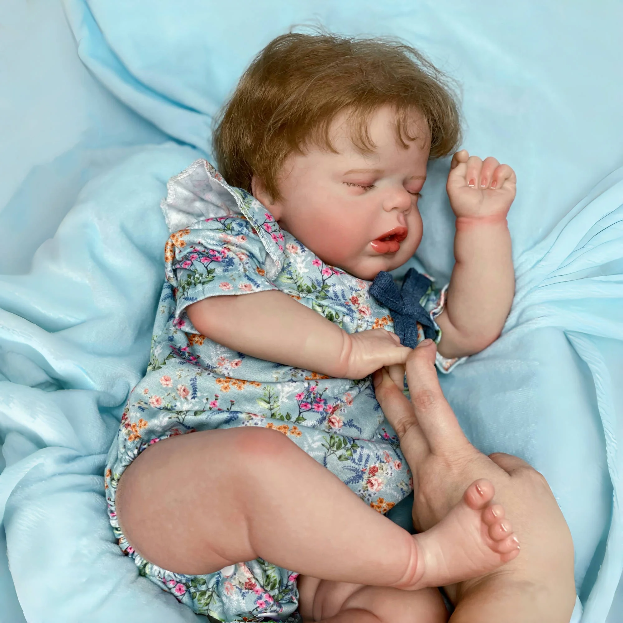 

Кукла OtardDolls из мягкого винила, 50 см, Алисис Бебе, с тканевым телом, реалистичными волосами, ручной работы, реалистичная игрушка в подарок, Muñecas