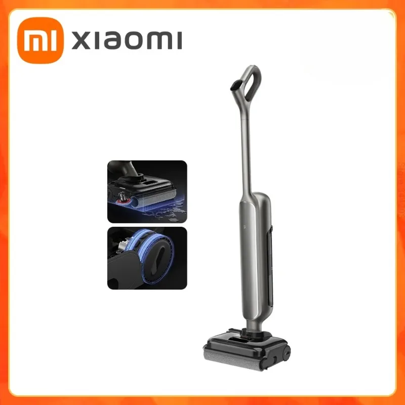 XIAOMI MIJIA Wet Dry Vacuum Cleaner 4 Max Home Appliance Cordless Vertical Washing  Vacuum Cleaner Upright Handheld Dust Machine