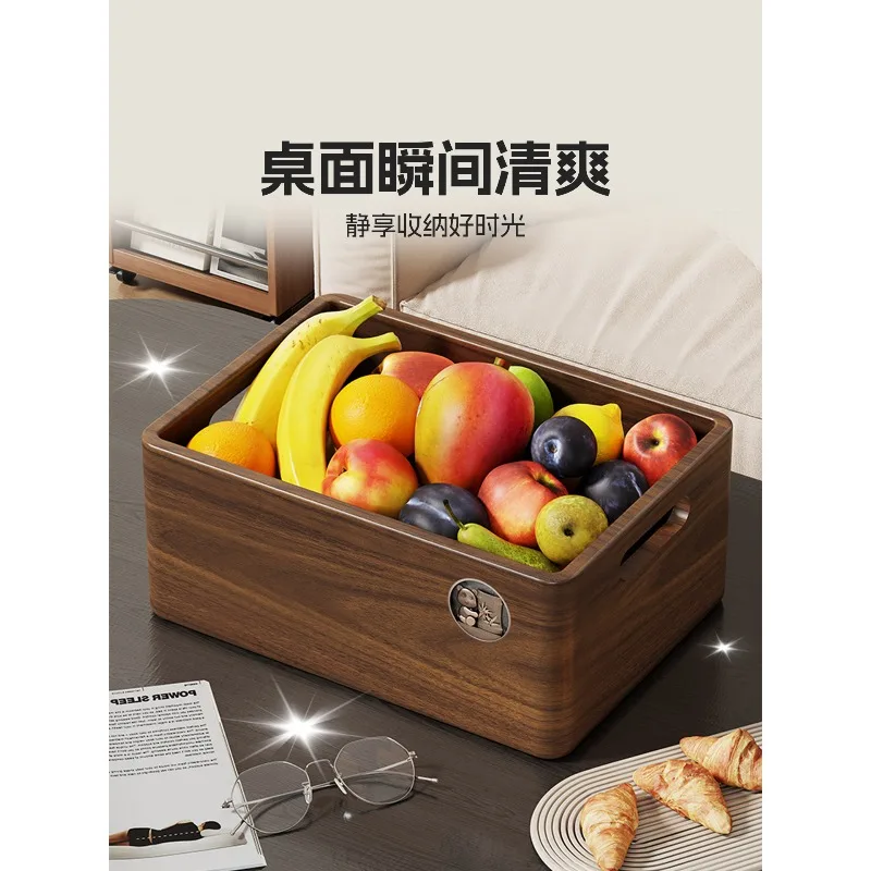 Desktop Fruit Storage Box Coffee Table Countertop Fruit Plate Candy Storage