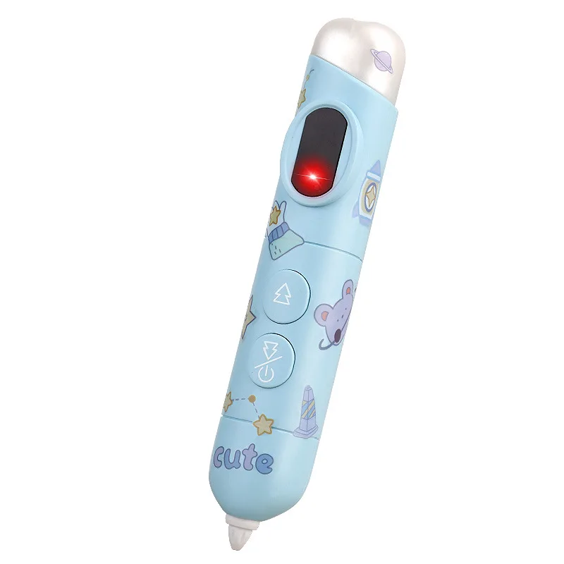Caneta 3d crianças brinquedos diy impressão desenho padrão dos desenhos animados brinquedo eletrônico arte criativa artesanato impressão presente de aniversário brinquedo para crianças