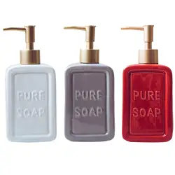 Ceramic Hand Soap Dispenser with Pump for Kitchen Massage Oil Conditioner