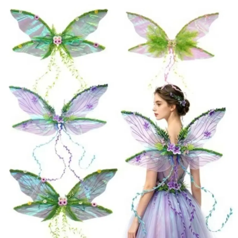Cicada Wing Design Cicada Butterfly Wings Costume Accessories Wing Props Halloween Costume Wings Lightweight Adjustable