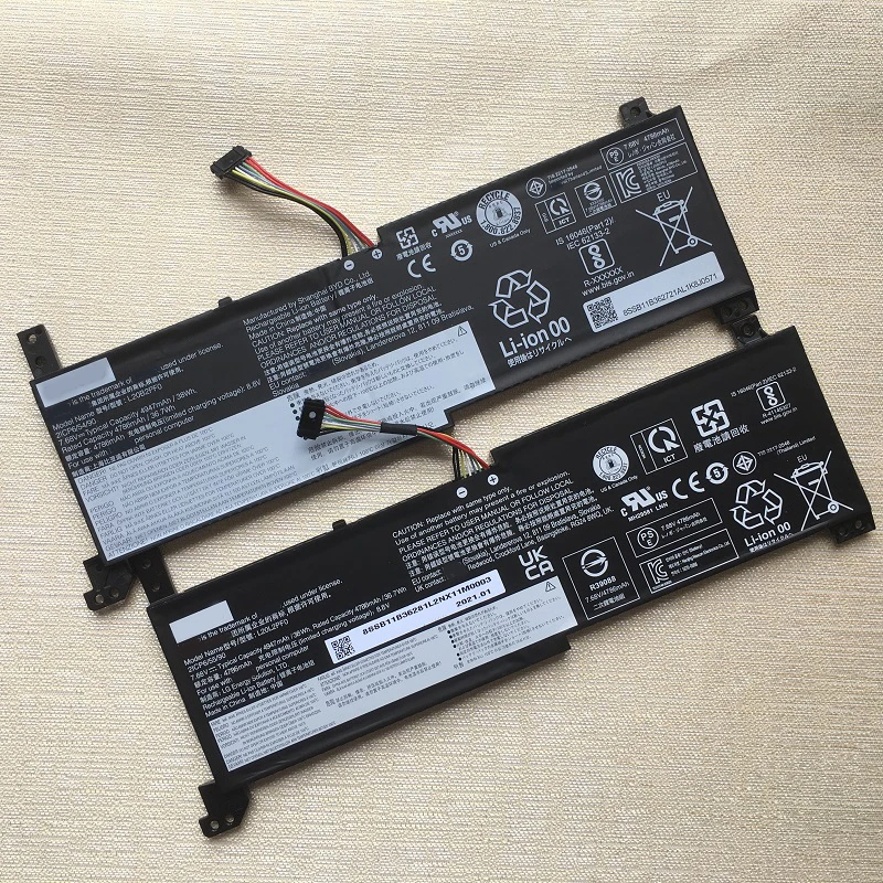 Imagem -05 - Bateria do Portátil para Lenovo Ideapad L20c2pf0 L20c3pf0 314itl6 Alc6 V14 V15 V17 G2-alc Ijl Itl L20m2pf0 L20l2pf0 L20m3pf0