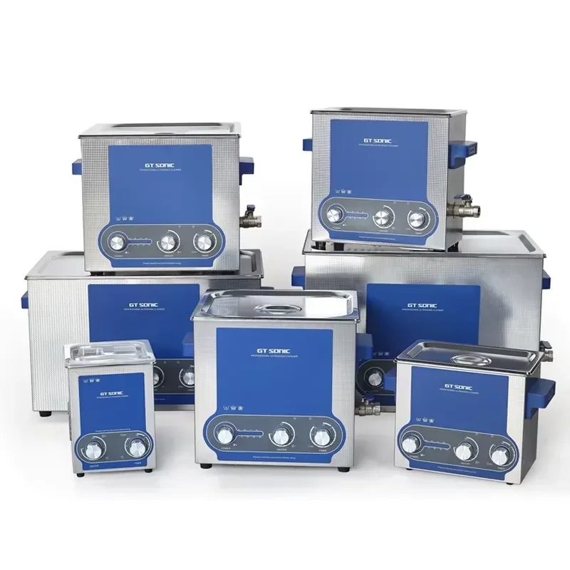 

27L Ultrasonic Vibration Cleaning Machine with Power Adjustable Wheel Ultrasonic Cleaner