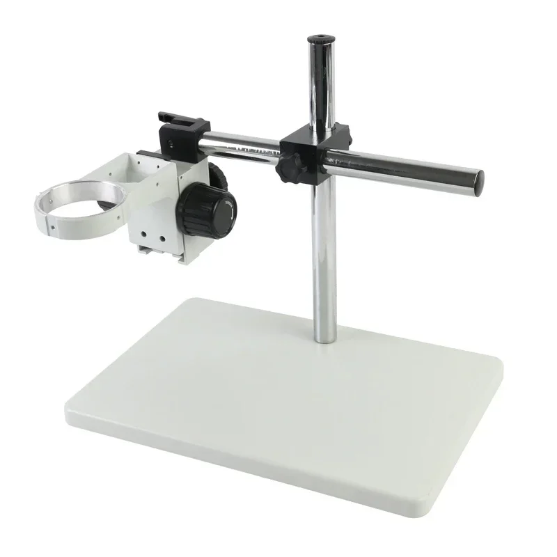 Adjustable Big Size Industrial Stereo Binocular Trinocular Microscope Stand Focusing Bracket 76mm Ring Holder 25MM or32MM Pillar