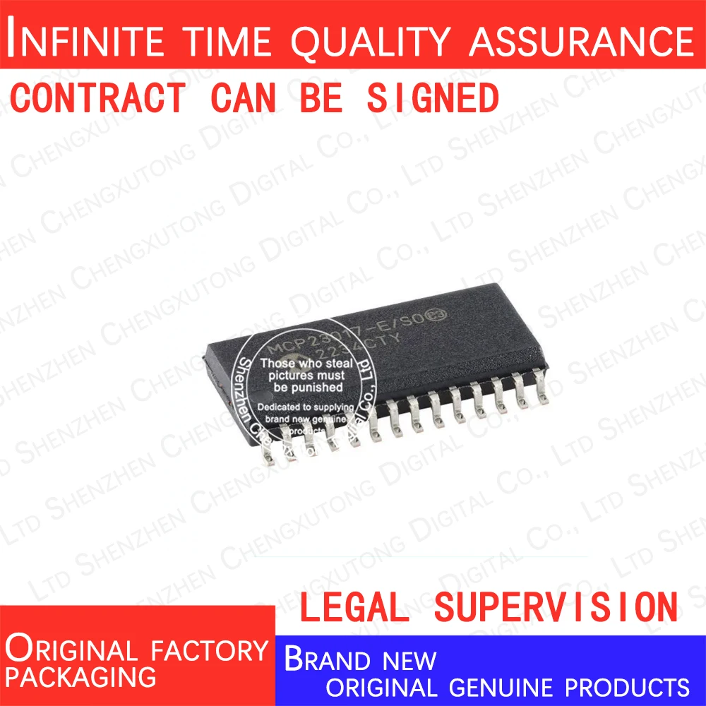5pcs/lot MCP23017-E/SO SOP    100% genuine stock in brand new original packaging