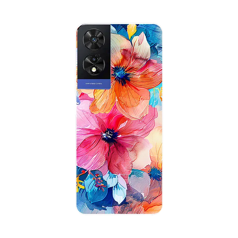 For TCL 505 Case T509K T5094 Wolf Painted Cover Shockproof Soft Silicone Phone Case For TCL 505 Fundas TCL505