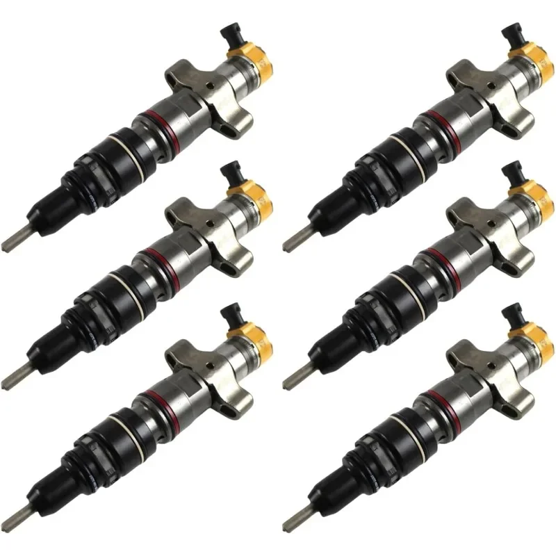 

557-7633 20R-8968 20R-8064 Fuel Injector 6-Pack for Caterpillar C9 Engine 330D 340D 336D 340D2 336D2 Excavator