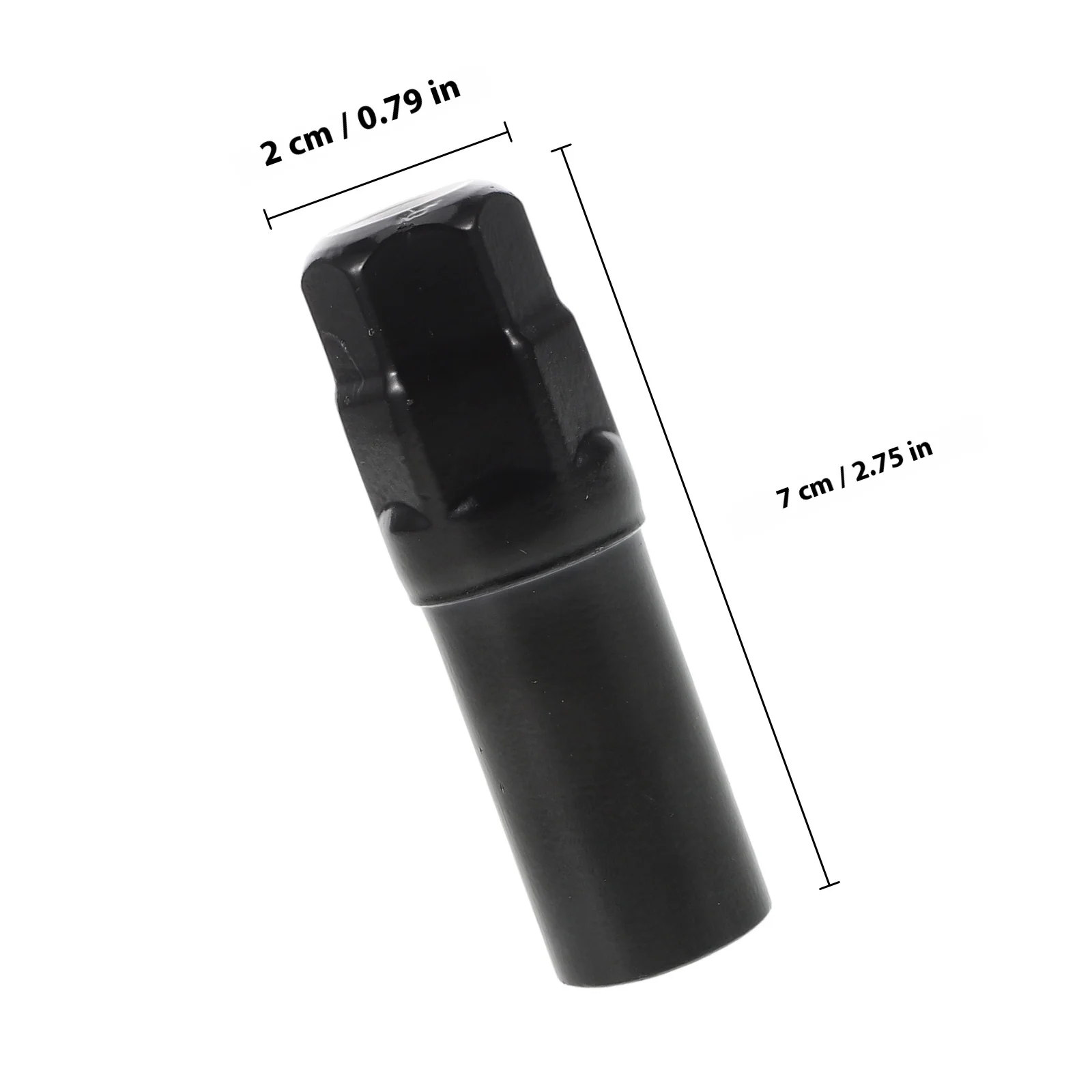 Anti- Wheel Lug Nut Socket High-Strength Impact Resistant 7-Point Lock Key Replacement For Wheel