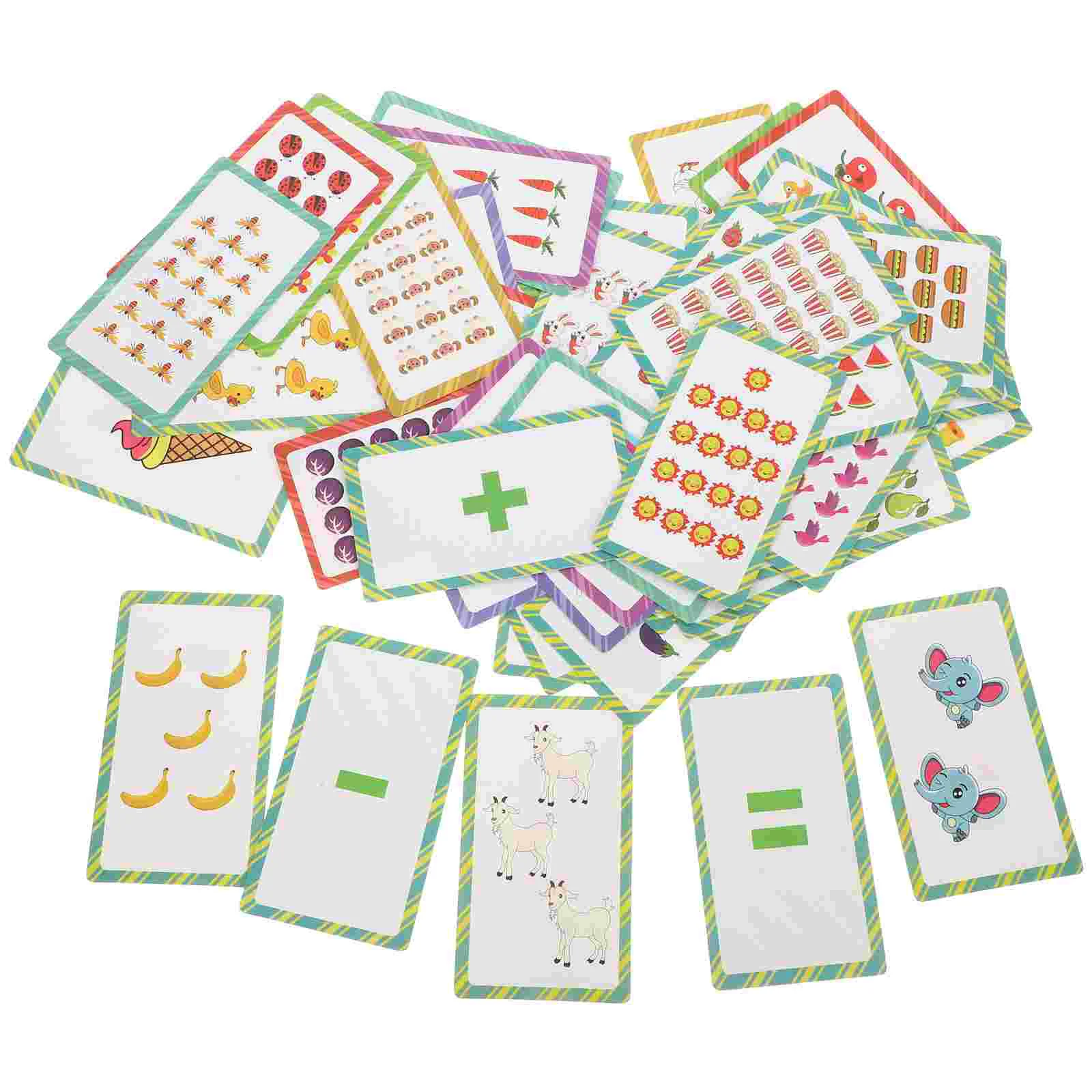 Early Education Flashcards Toys for Toddlers Learning Number Letter Paper Kindergarten Cognitive Preschool Kids