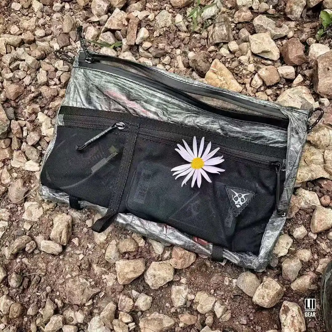 

Lii Gear Cubicle EDC Crossbody MINI X-pac Cuben Pouch with Dyneema Sling Urban Techwear