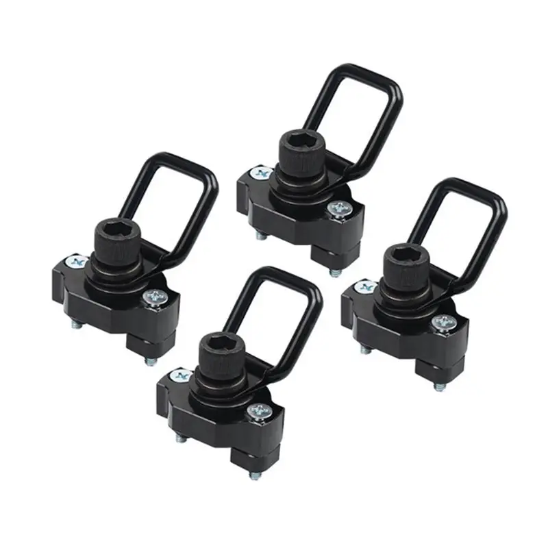 Aluminum D Rings Tie Down Anchors For Cforce Zforce Uforce 1000 950 800 600 625 U10 Pro Accessories, 4PCS