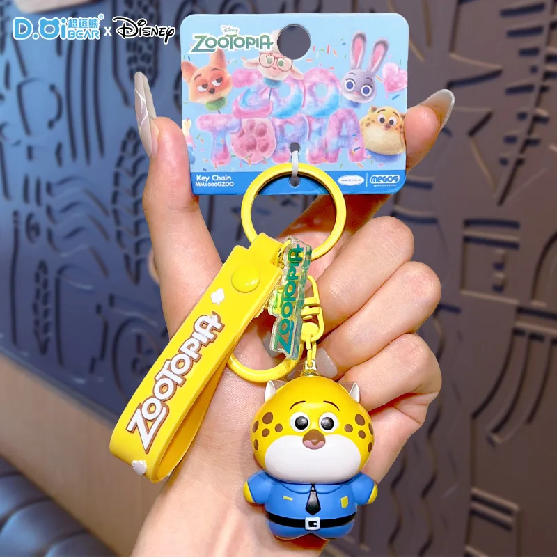 

Kawaii Disney Zootopia Judy Hopps Keychain Creative Cartoon Nick Wilde Backpack Couple Pendant Peripheral Girl Christmas Gifts