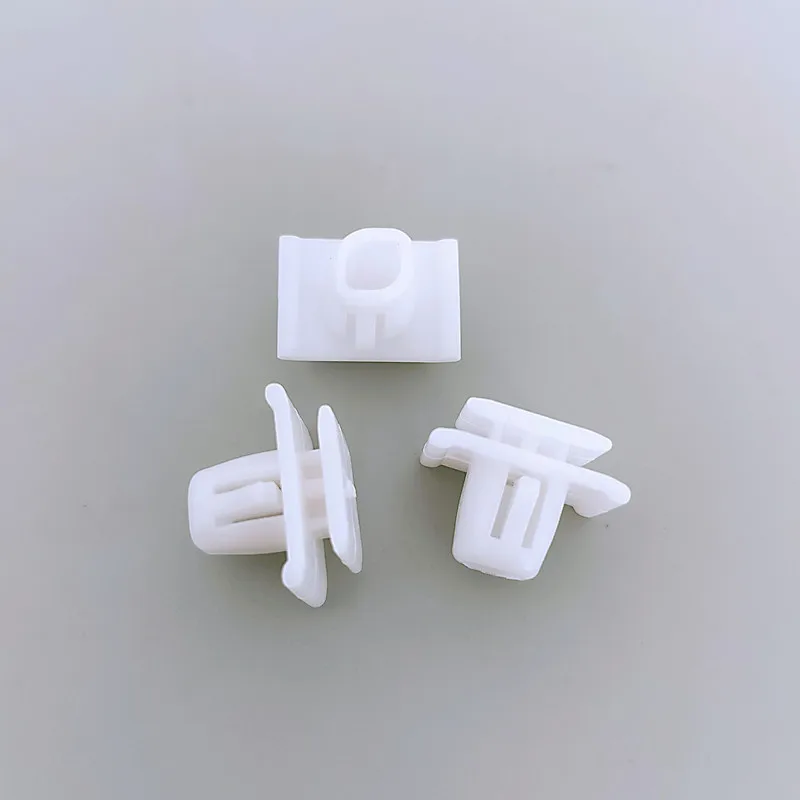 For Honda CRV 2004-2010-2015-2020 Elysion Breeze Brand New Car Lower Side Skirt Beam Clip Door Scratch Guard Clips White Plastic