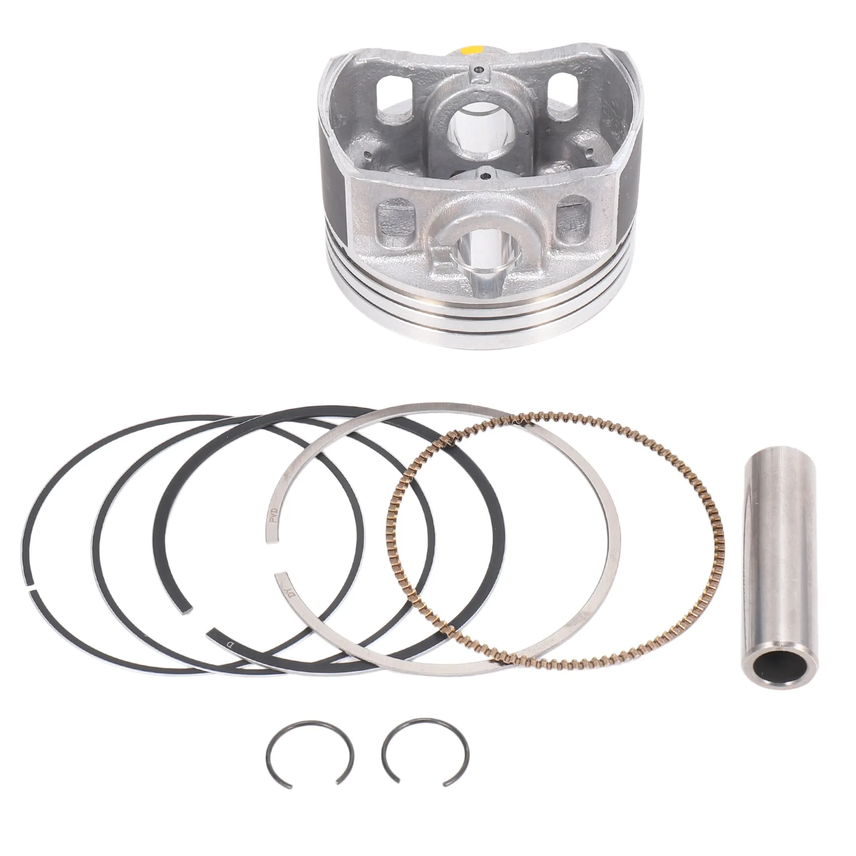 

Powerful Motorcycle 62 Mm Piston 13 Mm Pin Ring Set Kit Assembly For HONDA CG150 CGH150 ZJ150 Irbis GS150 150Cc