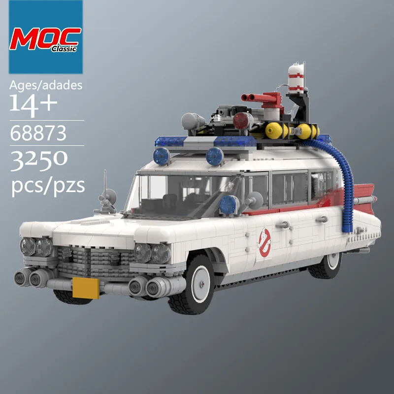 Specially Customized MOC Classic Movie Theme Car Technic Model-Trendy Educational Toys-Top Choice Gift for Casual Building Games