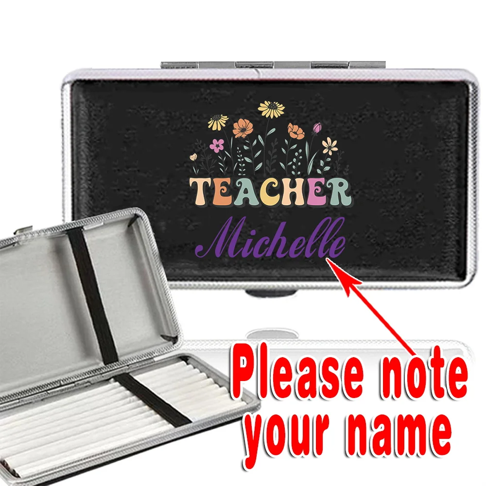 

Customized Name PU Cigarette Storage Case Travel Cigar Box Organizer Personalized Tobacco Holder Smoking Accessories Protector