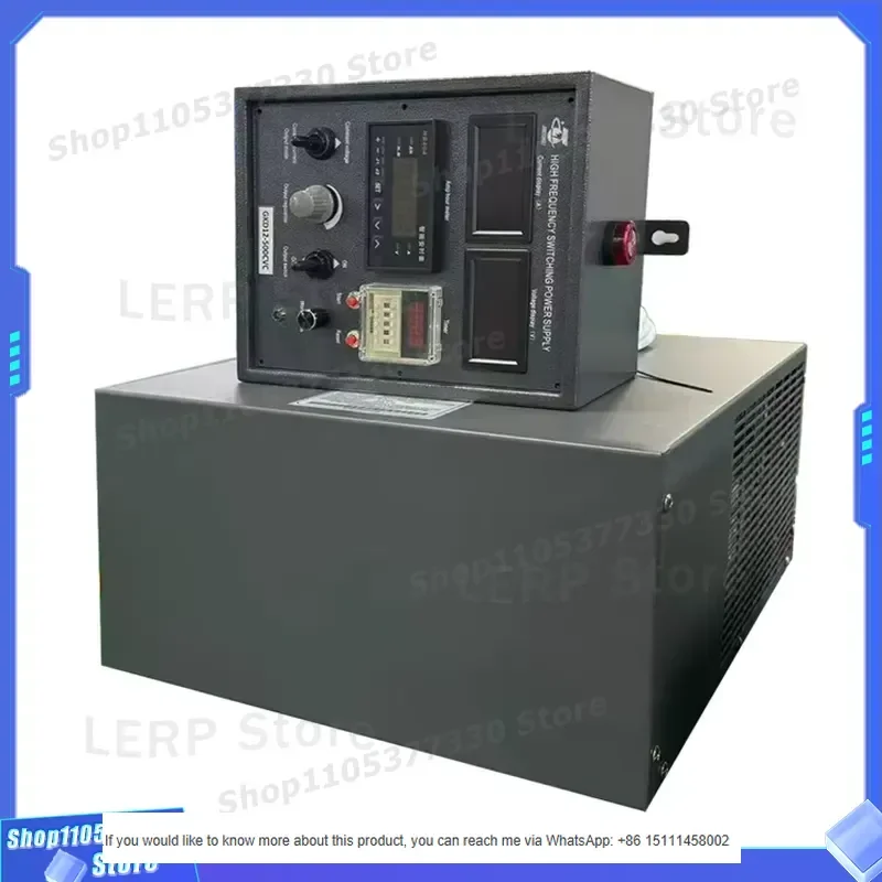12v 500a Chrome Plating Rectifier for Metal Chrome Spray DC Power Supply for Chrome Coating Rectifier