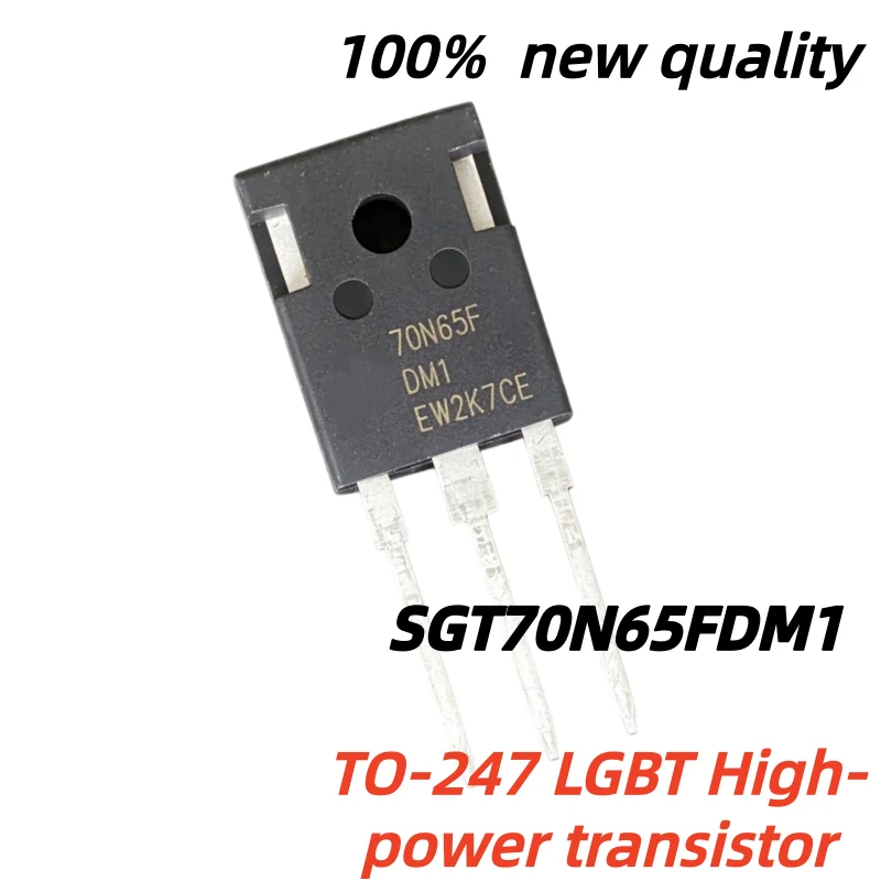 5-10Pcs 100% New Original TO247 70N65FDM1 70N65F SGT70N65FDM1 TO-247 70A 650V LGBT High-power transistor
