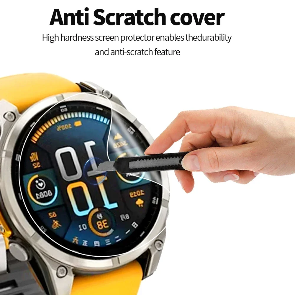 3PCS Smartwatch Hydrogelฟิล์มสําหรับGarmin Fenix 8 Series 43 มม.47 มม.51 มม.TPUป้องกันหน้าจอยืดหยุ่นนาฬิกาภาพยนตร์