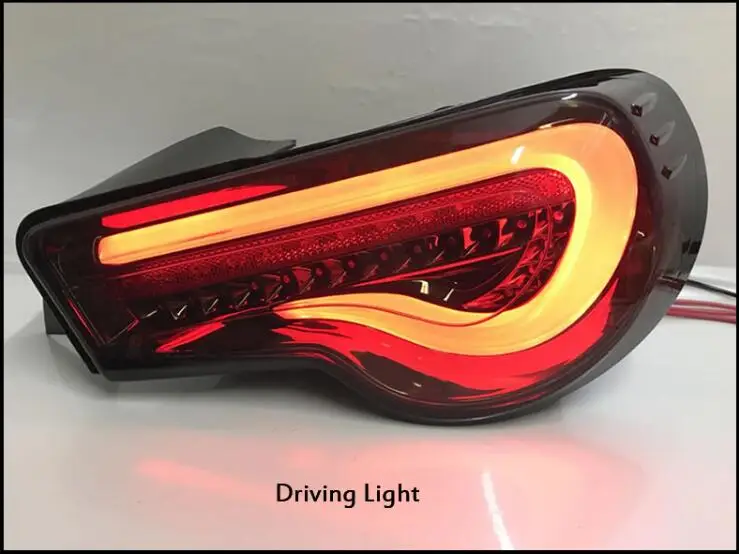 Car Styling tail lights for Toyota GT86 FT86 taillight 2012~2017 LED Tail Lamp Subaru BRZ rear lamp drl+signal+brake+reverse