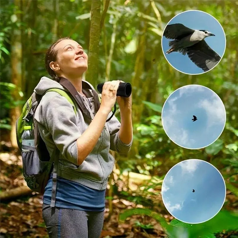 

A25F-Powerful Zoom 16X52 Monocular Telescope Long Range Night Spyglass Binoculars For Outdoor Camping Bird Watching Tools