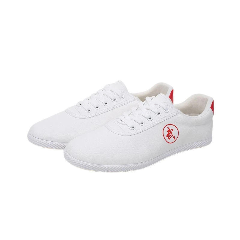USHINE Canvas Kung Fu Shoes Martial Arts Tai Chi Taekwondo Wu Shu Karate Sport Shoes Sneakers Adult Shoes Large Size