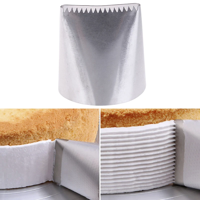 1pcs Large Icing Piping Nozzle Cake Decorating Tip Fondant Cake Tools Steel Nozzle