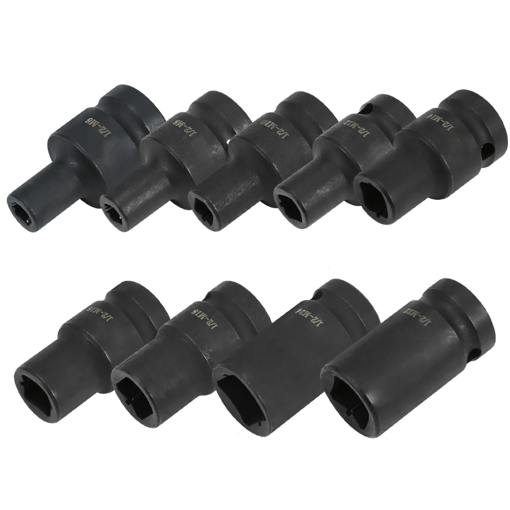 Imagem -03 - Praça Tap Soquete para Chave de Catraca Pneumática Double Head Suqare Tap Ferramentas Manuais 12 Driver M6-m24