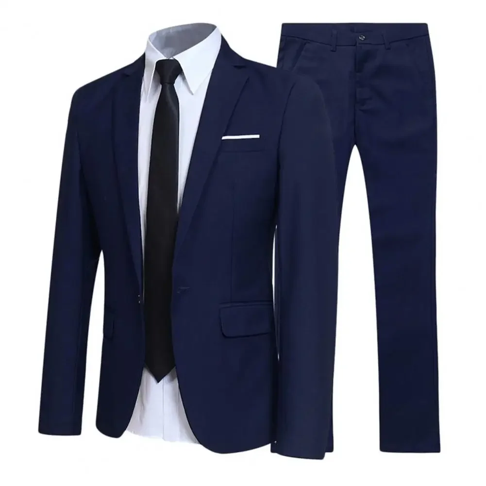 British style tight fitting men\'s suit, evening and wedding attire, autumn and winter styles, long styles